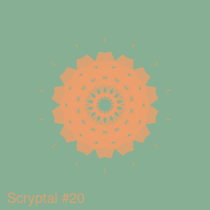 Scryptal #20 - POLYGON charity dynamic on-chain NFT
