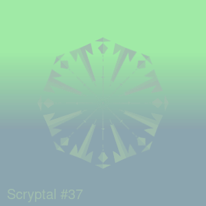 Scryptal #37 - POLYGON charity dynamic on-chain NFT